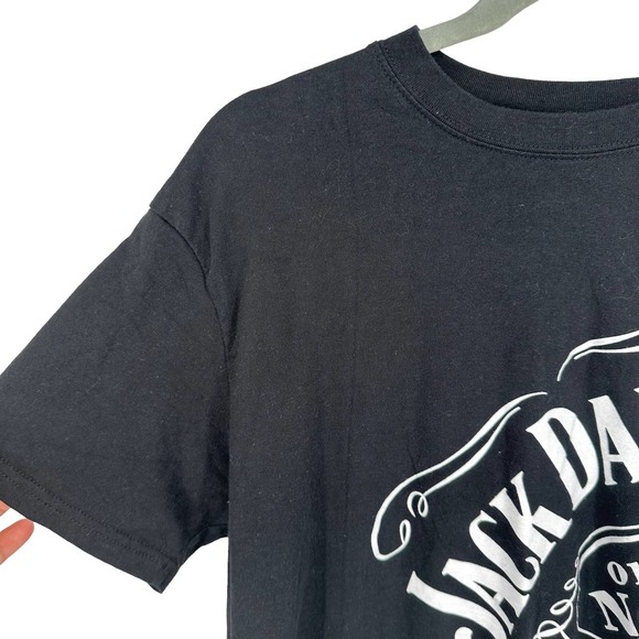 Jack Daniels Black T-Shirt Women's Large - Picture 3 of 5